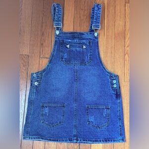 Denim Overalls dress